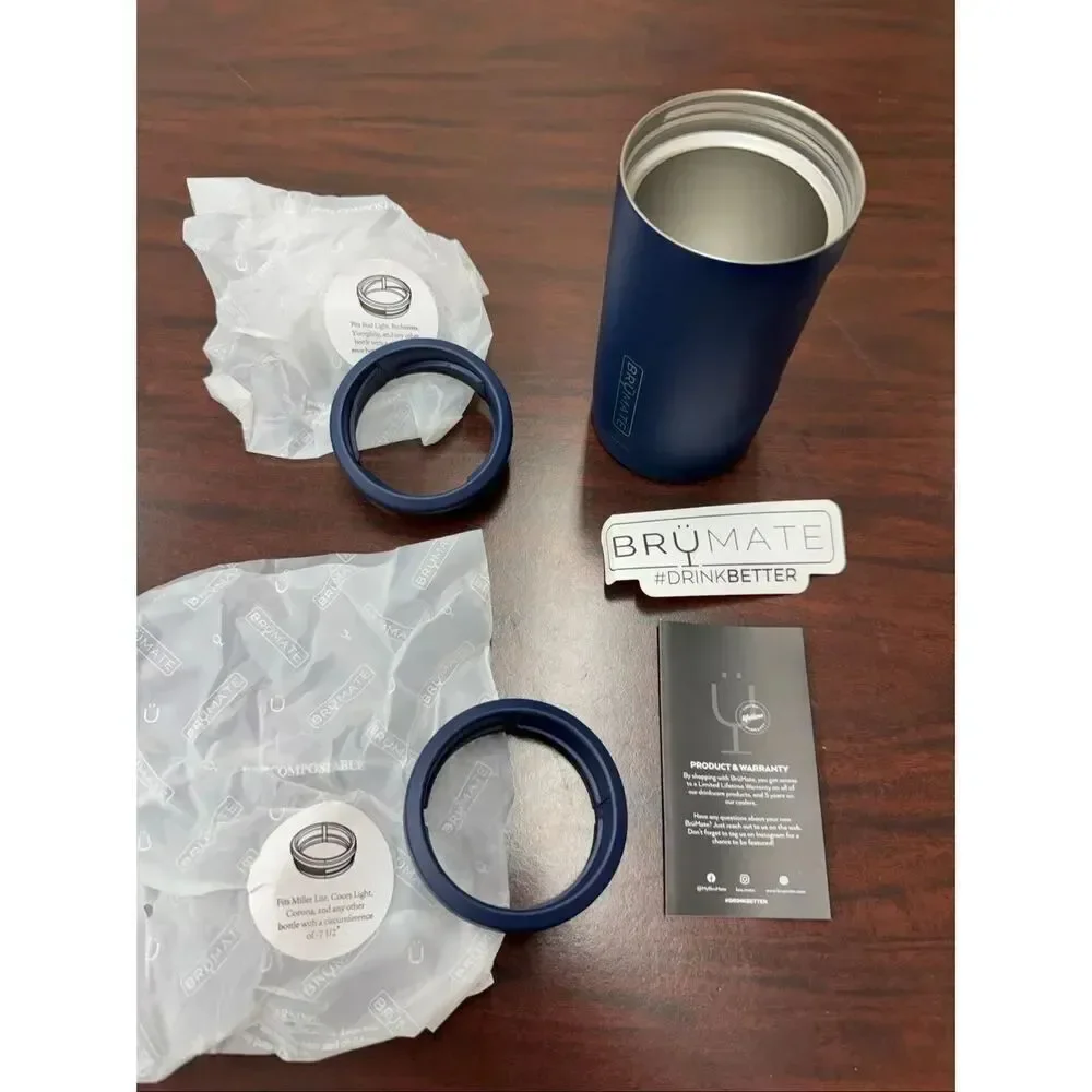 NWT Brumate Matte Navy Hopsulator Bott’l